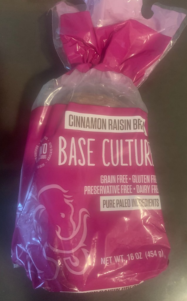 Base Culture Cinnamon Raisin Paleo Bread Package
