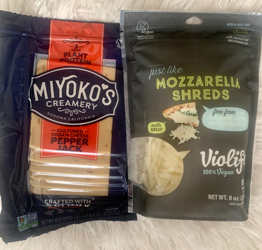 Violife & Miyoko's Vegan Cheese Packages