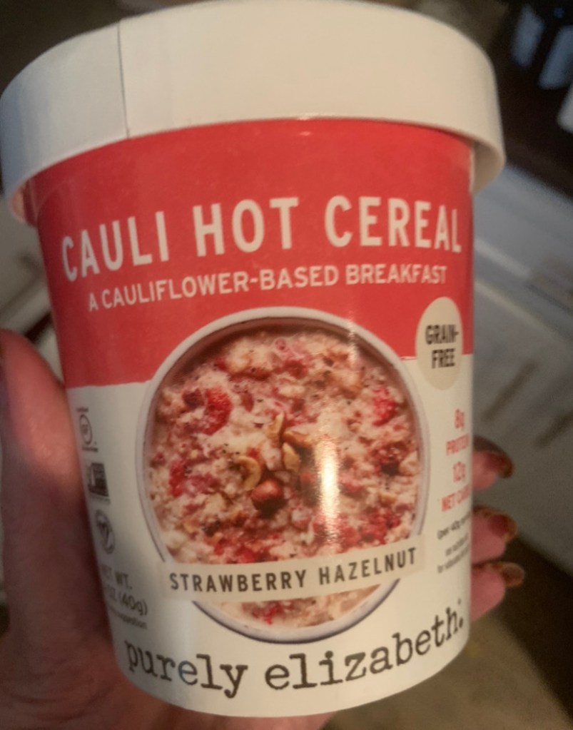 Cauli Hot Cereal package