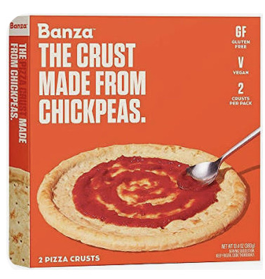 Banza pizza crust package
