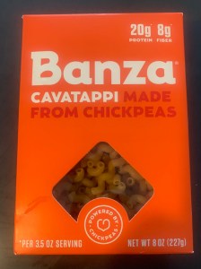 Banza pasta box