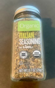 Organic Lidl Italian Seasoning