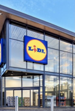 Lidl storefront