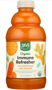 Whole Foods Organic Immune Refresher bottle