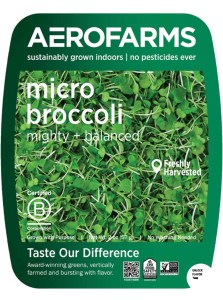 Aerofarms micr broccoli package