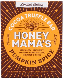 Honey Mama's Pumpkin Spice Cocoa Truffle Bar package