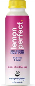 Lemon Perfect cold-pressed lemon water bottle