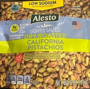 Bag of Alesto by Lidl Pistachios